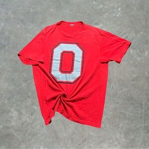 ☀️ Ohio State Buckeyes Graphic Tee Mens Size Large Red